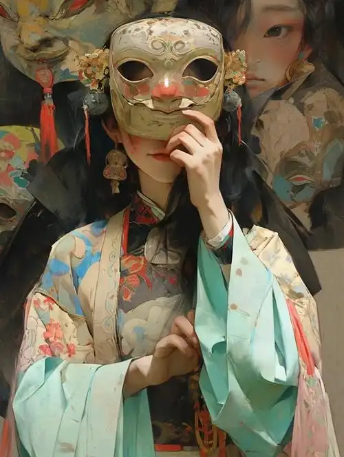 一对一电影《纸上月光》动画海报